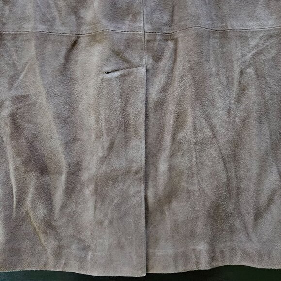 J. Crew Mens Brown Suede Blazer Coat Pockets Two-Button Lined Jacket L - Picture 11 of 16